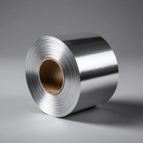 Фольга алюминиевая для упаковки 0.007 мм АД ГОСТ 745-2014