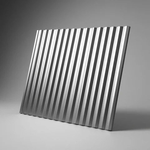 Алюминиевый лист рифленый дуэт 6х700х700 мм АМцС