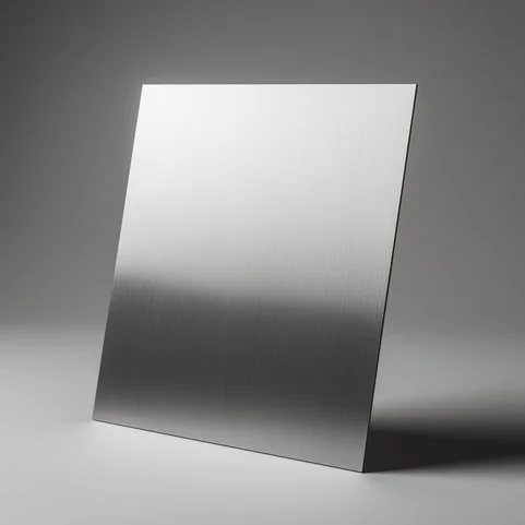 Анодированный лист серебро зеркальный 0.3х1250х2500 мм