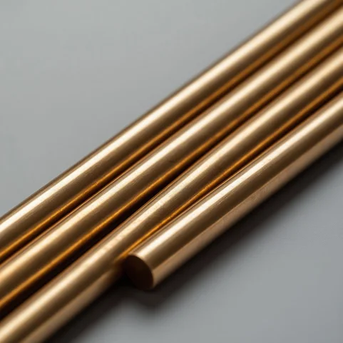 Бронзовый пруток 6.5 мм БрАЖ9-4 ГОСТ 1628-2019