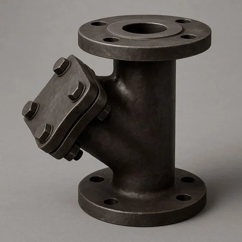 Фильтр чугунный сетчатый фланцевый ДУ 40 мм