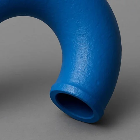 Колено чугунное с двойным раструбом 50 мм 45° ГОСТ ISO 2531-2022