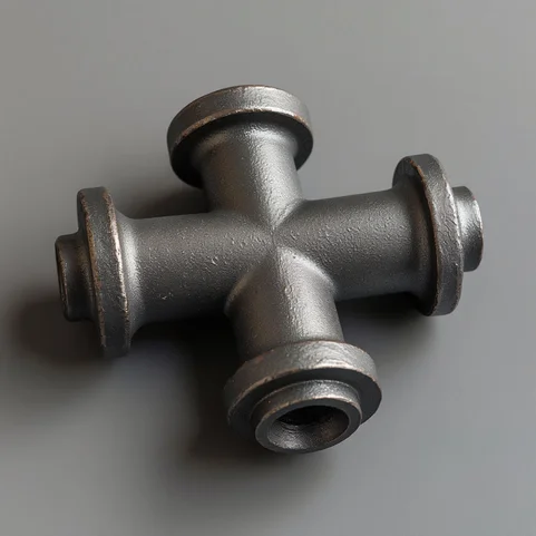 Крестовина чугунная прямая 10 мм ГОСТ 8951-75