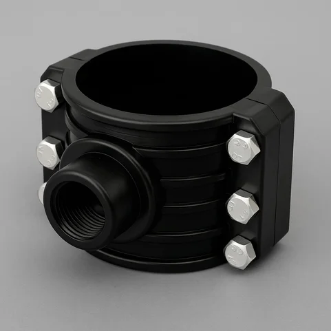 Хомут ПНД 90 мм