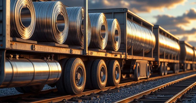 ЖД доставка металлоизделий