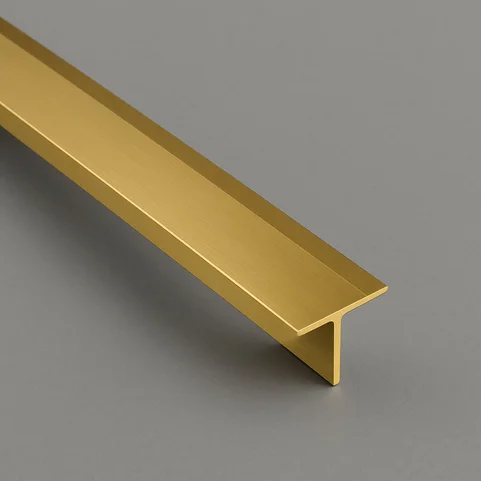 Латунный профиль Т-образный 10 мм ЛС59-1