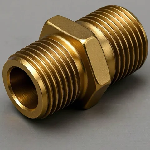 Ниппель латунный 15 мм