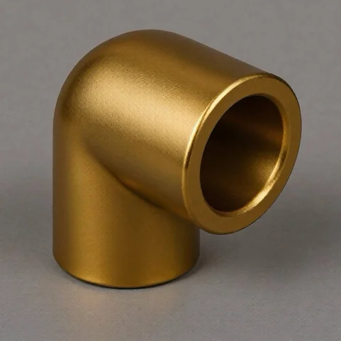 Латунный отвод муфтовый 15 мм