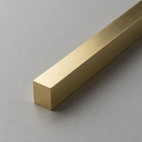 Латунный квадрат прессованный 140х140 мм ЛС59-1 ГОСТ 2060-2006