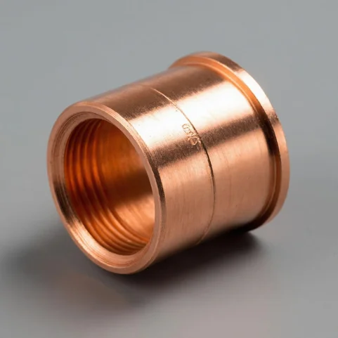 Муфта медная редукционная однораструбная 14.7 мм М1ф ГОСТ 32590-2013