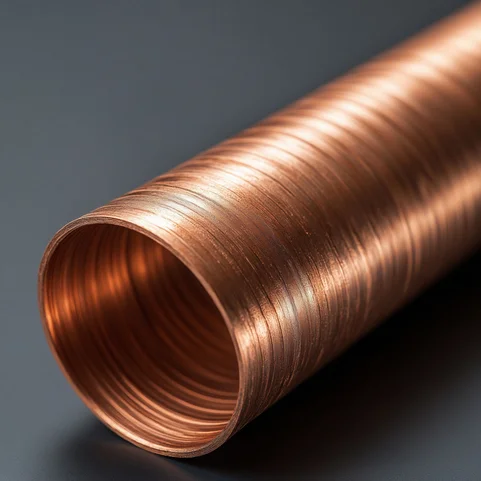 Труба гофрированная медная 5х0.76 мм М2