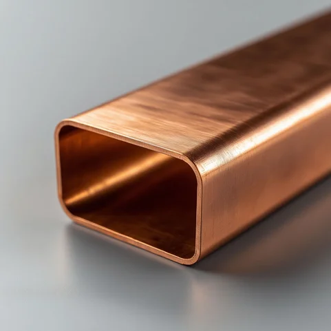 Медный профиль прямоугольный 52х18х6000 мм М1 ТУ 48-21-247-72