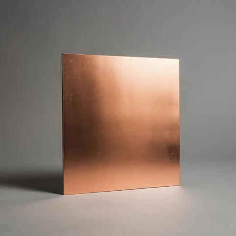 Медная пластина 100х400 мм М00к