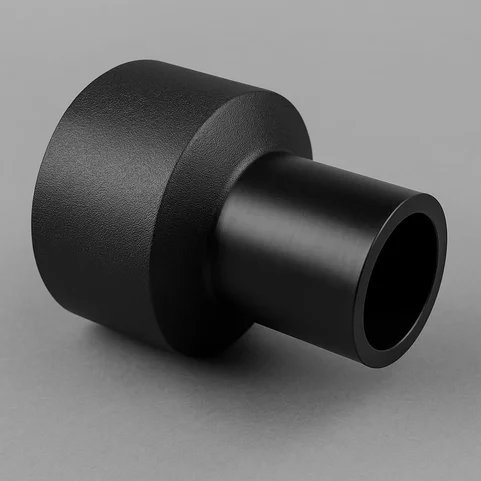 Переход ПНД приварной концентрический ДУ 90 РУ 50