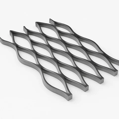 Сетка оцинкованная просечно-вытяжная 0.4х0.25 мм Ст3сп5 ГОСТ 3826-82