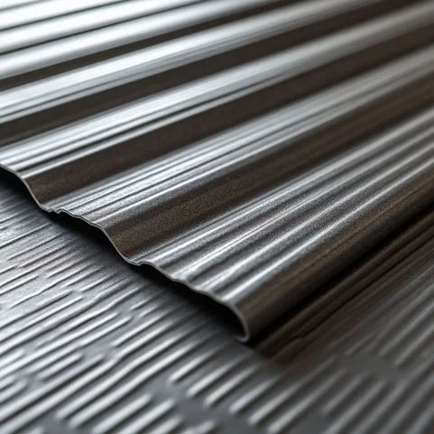 Лист гофрированный стальной 2х30х1000 мм Ст3сп ГОСТ 9234-74