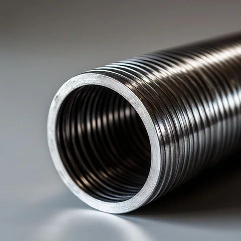 Труба стальная оребренная 25х2/1х12/8 мм ст3