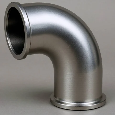 Титановый отвод 90° 168.3х2.5 мм ВТ1-0 ГОСТ 17375-2001