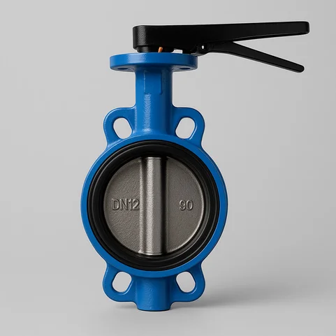 Титановый затвор дисковый ДУ 200 РУ 6.3 ГОСТ 12521-89