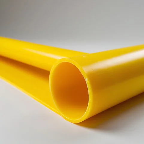 Газовая труба полиэтиленовая 20х3 мм SDR 9 ПЭ 80 желтый