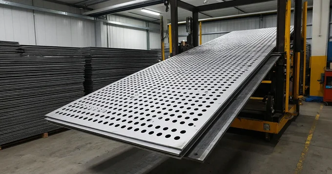 Листы перфорированные стальные