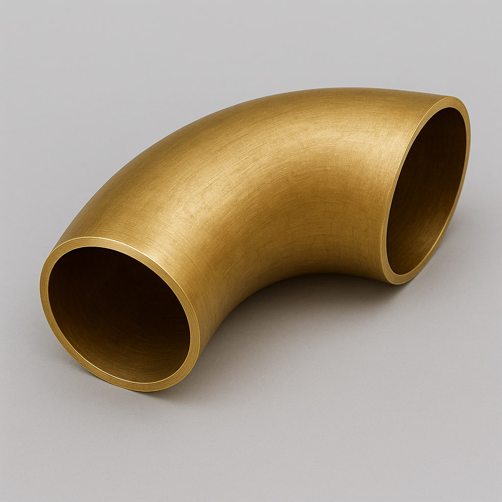 Латунный отвод муфтовый 15 мм