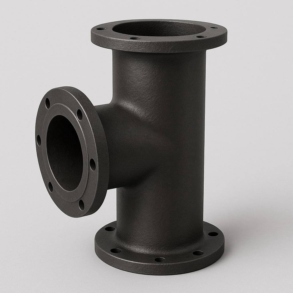 Пожарная подставка чугунная раструбная ППР 100 мм