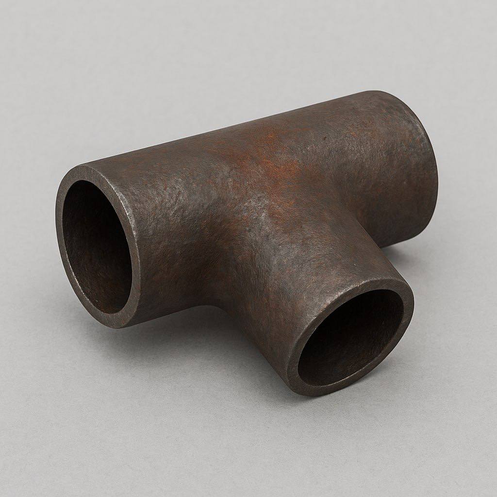 Тройник чугунный переходный 10х8 мм ГОСТ 8949-75