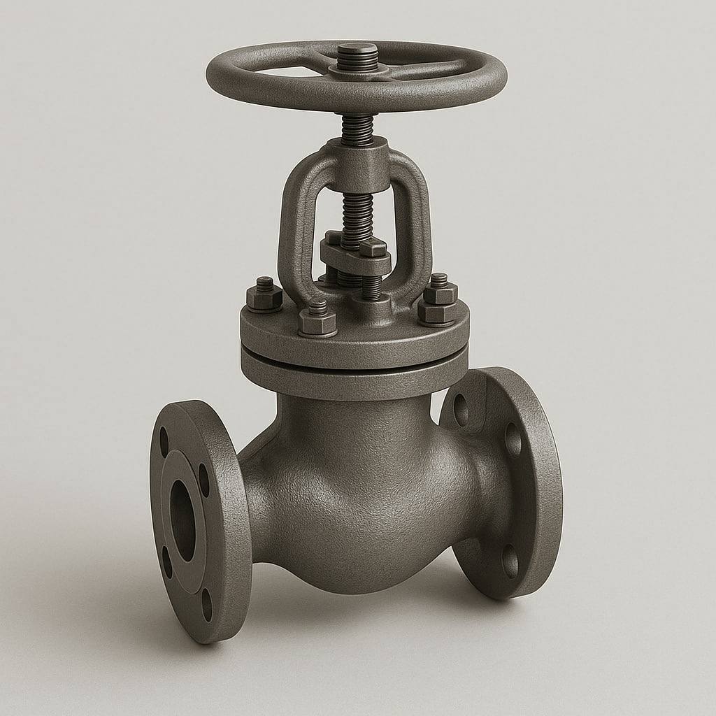 Задвижка фланцевая чугунная ДУ 800 РУ 1.6 ГОСТ 9698-86