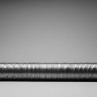 Труба стальная оребренная