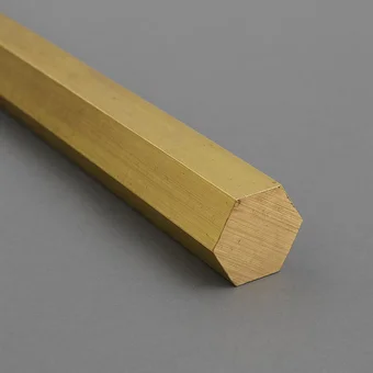 Латунный шестигранник