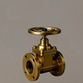 Задвижки латунные