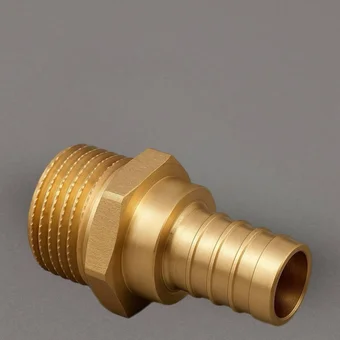 Переходник аксиальный латунный