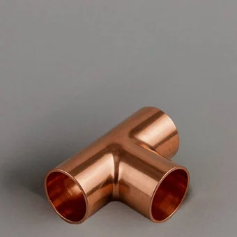 Тройник медный