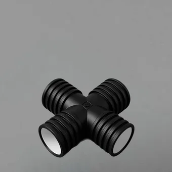 Крестовина гофрированная полимерная