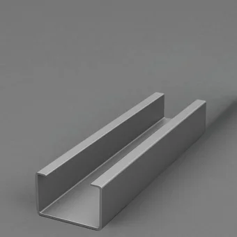 С-образный профиль нержавеющий