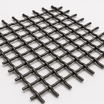 Сетка нержавеющая рифленая