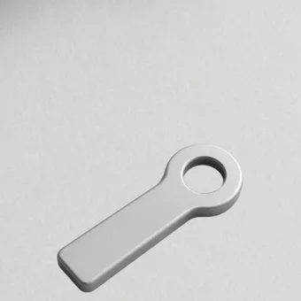 Зажим для троса оцинкованный